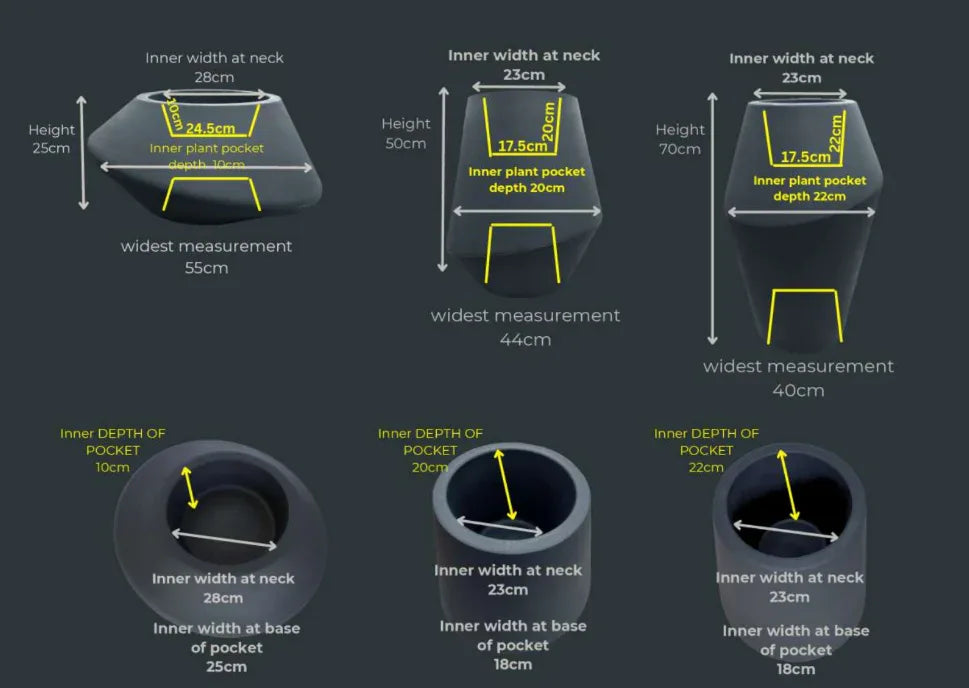 Top Pot Japi Planter (CACHE POT)