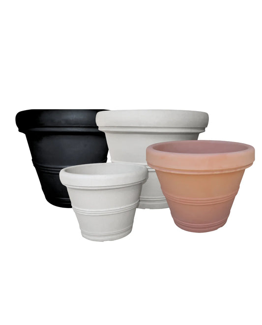 Round Basic Rim Japi Planter