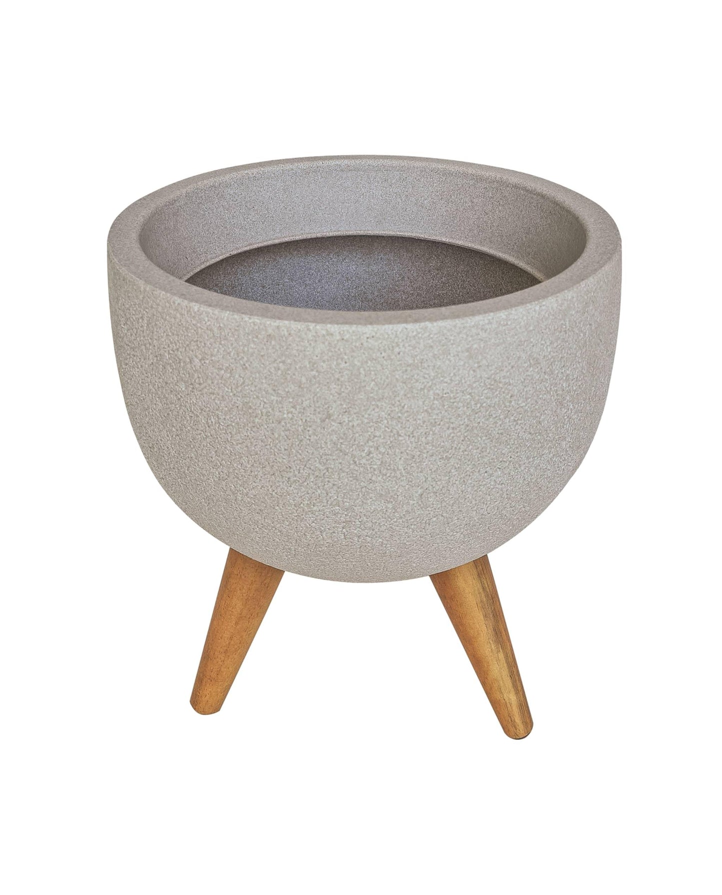 Rustic Round Japi Planter (CACHE POT) With Stand
