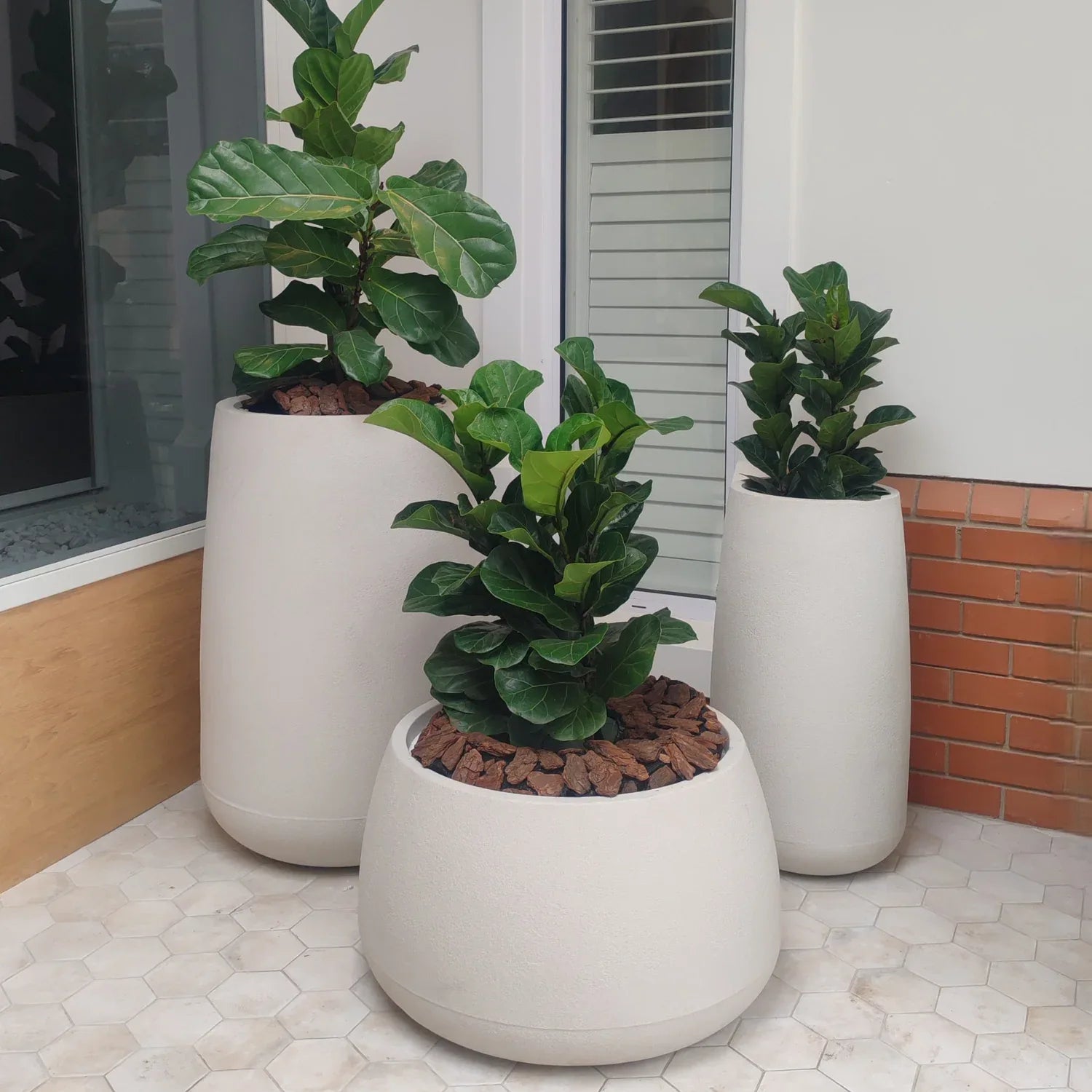 indoor plant pots south africa Bios Japi Planter Large Modern Plant Pots indoor outdoor – Florastyle By Hingham