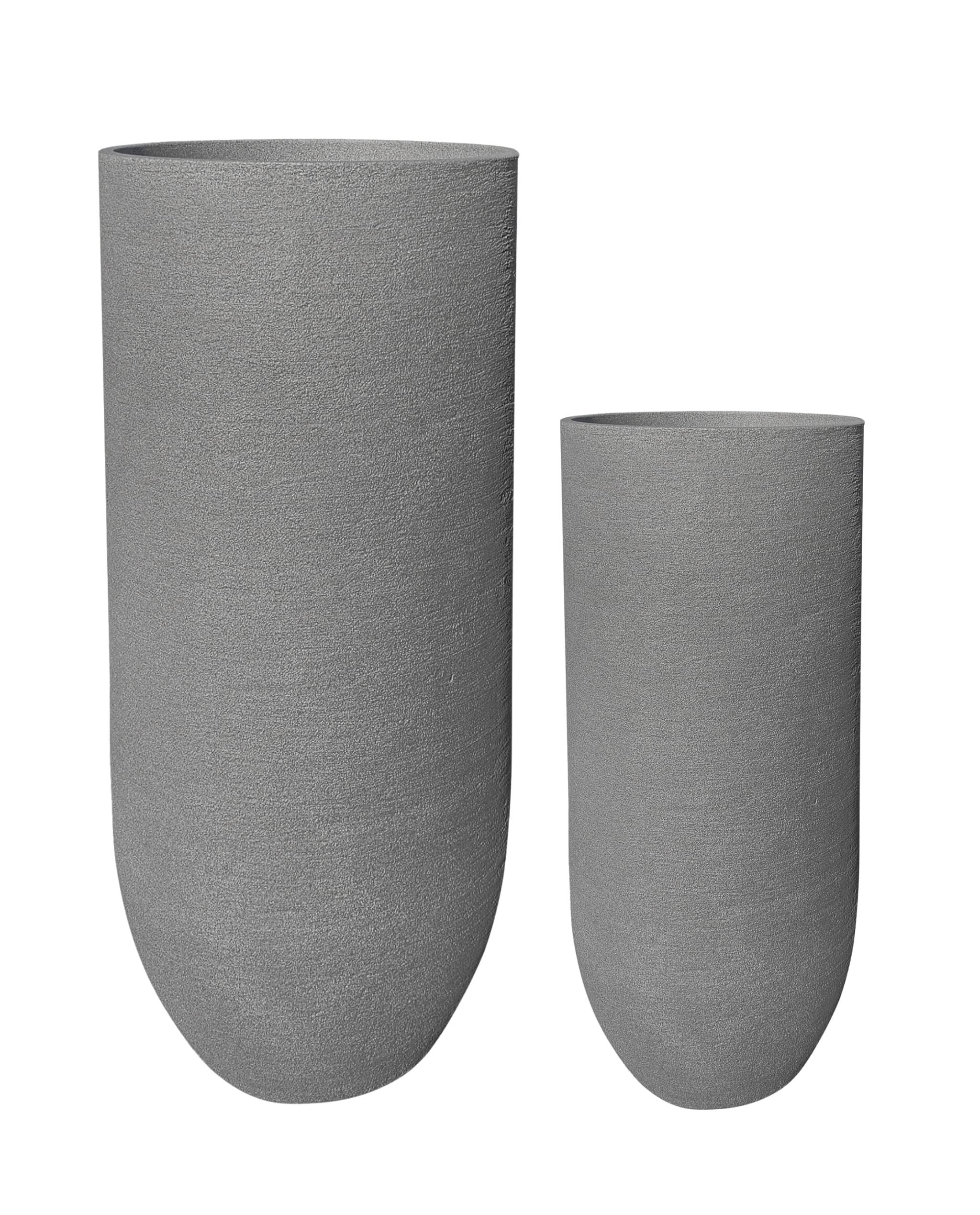 European Verticale Japi Planter large modern lightweight plant pot