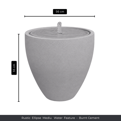 Water Feature - Rustic Ellipse Medium