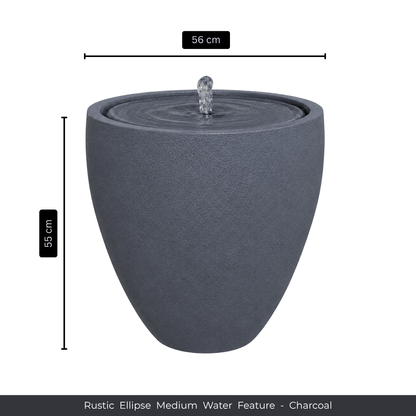 Water Feature - Rustic Ellipse Medium