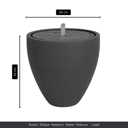 Water Feature - Rustic Ellipse Medium