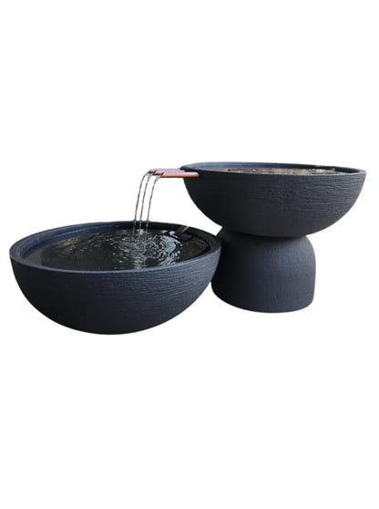 Water Feature - 2 Tier European Bowl with Medium Pond