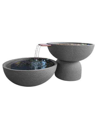 Water Feature - 2 Tier European Bowl with Medium Pond