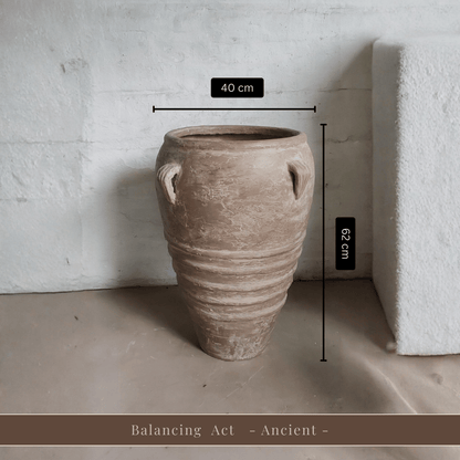 Athens Organic Fiberglass Pot - Earth Range