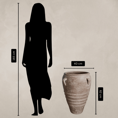 Athens Organic Fiberglass Pot - Earth Range