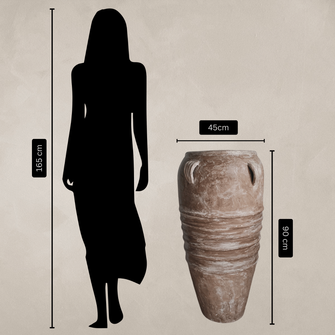 Athens Organic Fiberglass Pot - Earth Range