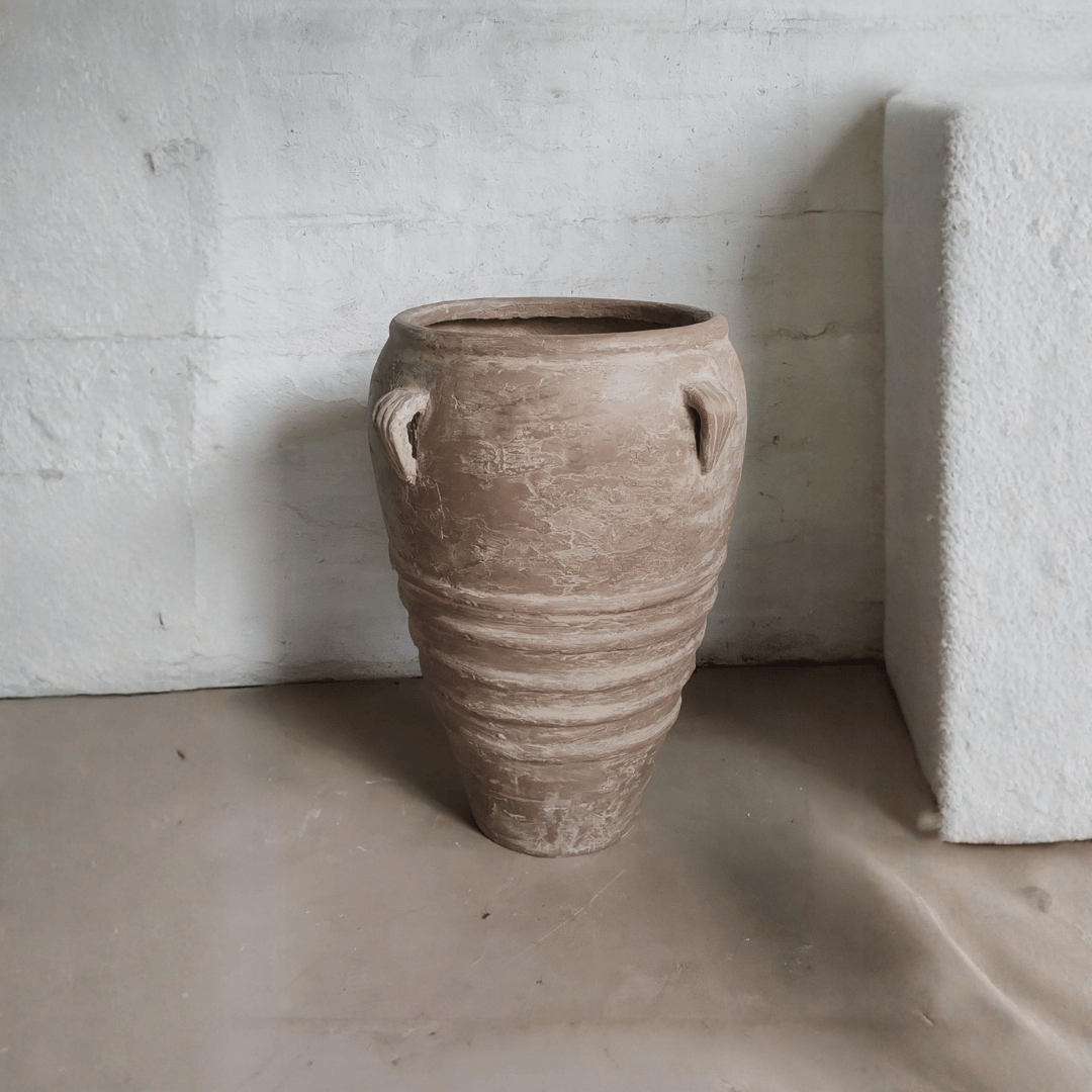 Athens Organic Fiberglass Pot - Earth Range