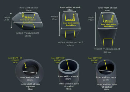 Top Pot Japi Planter (CACHE POT)
