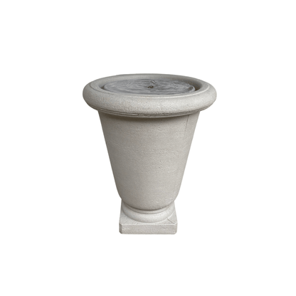The Florastyle By Hingham Water Feature - Bell Urn Large is a tall, gray-beige (Sandstone), urn-shaped stone fountain with a circular basin and square base, shown isolated on a white background. Made from polyresin, durable and waterproof, yet lightweight. Suitable for indoor and outdoor.
Colour: Sandstone
Price: R3850