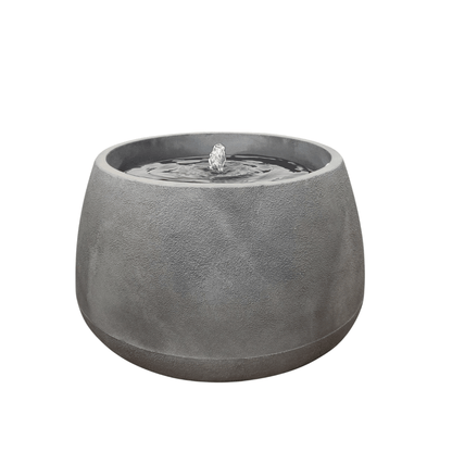 The Florastyle By Hingham Water Feature - Bios Low is a round, gray, stone-like accent with smooth sides and a central spout that creates gentle ripples—perfect as a modern, planter-inspired addition to any outdoor space. Made from polyresin, durable and waterproof, yet lightweight. Suitable for indoor and outdoor spaces.
Colour: Black Slate
Price: R5195