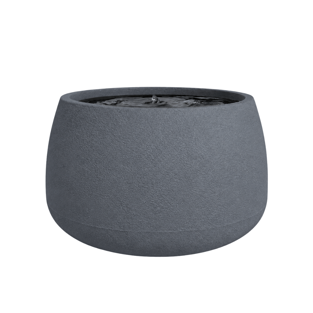 The Florastyle By Hingham Water Feature - Bios Low is a round, grey, modern piece with a textured finish and gentle bubbling at its center—ideal for bringing tranquility to any outdoor space. Made from polyresin, durable and waterproof, yet lightweight. Suitable for indoor and outdoor spaces.
Colour: Charcoal
Price: R5195