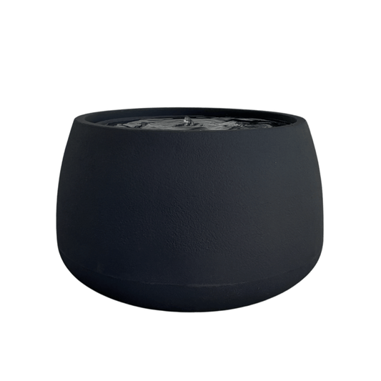 The Florastyle By Hingham Water Feature - Bios Low is a round, matte black indoor fountain with gentle ripples, creating a modern accent against any plain white backdrop. Made from polyresin, durable and waterproof, yet lightweight. Suitable for indoor and outdoor spaces.
Colour: Lead
Price: R5195