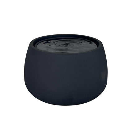 The Florastyle By Hingham Water Feature - Bios Low is a round, black, matte-finished basin with gentle ripples on the water surface, creating a modern accent against a crisp white background. Made from polyresin, durable and waterproof, yet lightweight. Suitable for indoor and outdoor spaces.
Colour: Lead
Price: R5195
