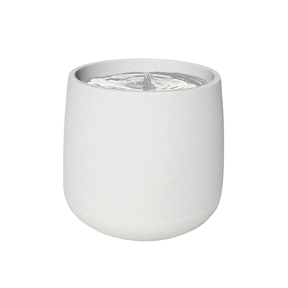 The Florastyle By Hingham Water Feature - Bios Medium is a modern, round white tabletop fountain with a smooth surface and gentle central stream, perfect as calming indoor/outdoor decor or an elegant garden accent. Made from polyresin, durable and waterproof, yet lightweight. Suitable for indoor and outdoor spaces.
Colour: Off White
Price: R4465