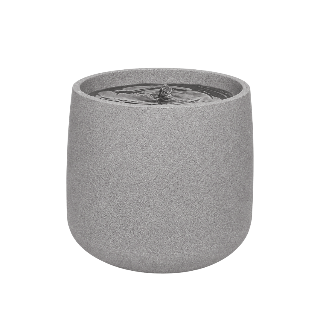 The Florastyle By Hingham Water Feature - Bios Medium is a round, gray, stone-textured tabletop fountain with gentle central bubbling—perfect for indoor or outdoor spaces needing a charming, soothing water feature. Made from polyresin, durable and waterproof, yet lightweight. Suitable for indoor and outdoor spaces.
Colour: Stone
Price: R4465