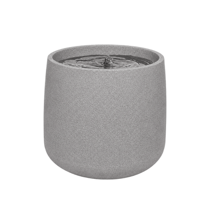 The Florastyle By Hingham Water Feature - Bios Medium is a round, gray, stone-textured tabletop fountain with gentle central bubbling—perfect for indoor or outdoor spaces needing a charming, soothing water feature. Made from polyresin, durable and waterproof, yet lightweight. Suitable for indoor and outdoor spaces.
Colour: Stone
Price: R4465