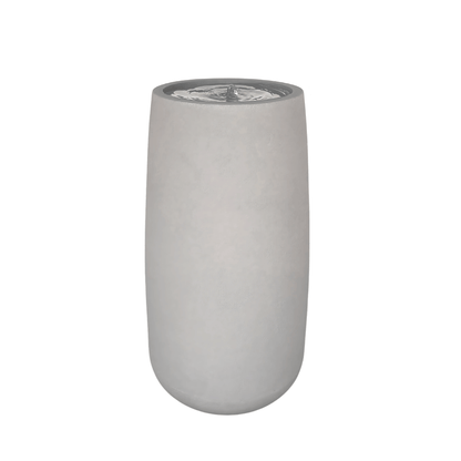 The Water Feature - Bios Tall Medium by Florastyle By Hingham is a tall, cylindrical, light gray stone fountain with a smooth surface and gently bubbling water, ideal as a modern garden decor piece. Made from polyresin, durable and waterproof, yet lightweight. Suitable for indoor and outdoor spaces.
Colour: Sandstone
Price: R4675