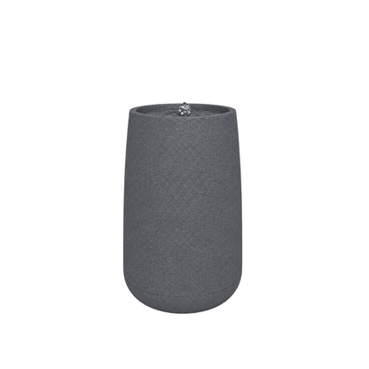 The Florastyle By Hingham Water Feature - Bios Tall Small is a modern, cylindrical dark gray indoor or outdoor fountain with a textured surface and minimalist design, gently bubbling water from the top. Made from polyresin, durable and waterproof, yet lightweight. Suitable for indoor and outdoor spaces.
Colour: Charcoal
Price: R4045