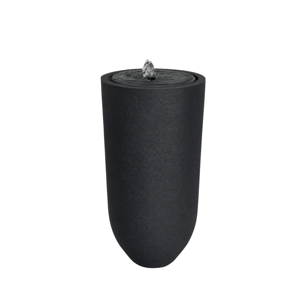 The Florastyle By Hingham Water Feature - European Verticale Small is a tall, black (Lead) cylindrical fountain with a textured finish and a central bubbling stream—an elegant accent for your indoor or outdoor garden decor. Made from polyresin, durable and waterproof, yet lightweight. Suitable for indoor and outdoor spaces.
Colour: Lead
Price: R3465