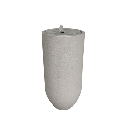 The Florastyle By Hingham Water Feature - European Verticale Small is a tall, cylindrical, light-gray stone fountain with water bubbling from the top—ideal as a smooth, minimalist accent for modern gardens. Shown here against a plain white background. Made from polyresin, durable and waterproof, yet lightweight. Suitable for indoor and outdoor spaces.
Colour: Sandstone
Price: R3465
