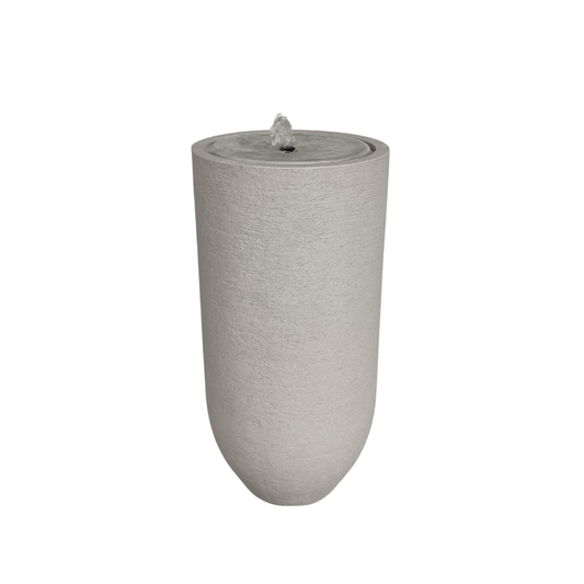 The Florastyle By Hingham Water Feature - European Verticale Small is a tall, cylindrical, light-gray stone fountain with water bubbling from the top—ideal as a smooth, minimalist accent for modern gardens. Shown here against a plain white background. Made from polyresin, durable and waterproof, yet lightweight. Suitable for indoor and outdoor spaces.
Colour: Sandstone
Price: R3465