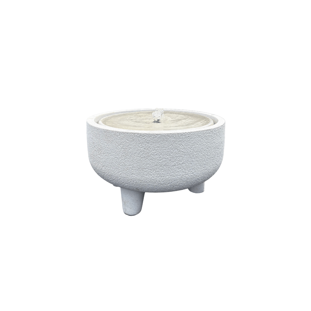 The Florastyle By Hingham Water Feature - Rustic Low is a round, textured white outdoor fountain with three short legs and a central spout—perfect as a garden decor accent. Made from polyresin, durable and waterproof, yet lightweight. Suitable for indoor and outdoor spaces.
Colour: Off White
Price: R3145