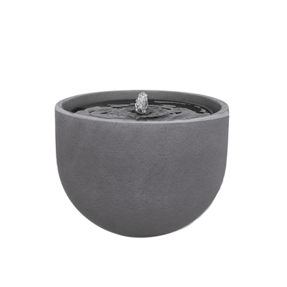 The Water Feature - Rustic Round by Florastyle By Hingham is a modern, round gray polyresin fountain with UV resistance and a gentle bubbling spout, adding serene elegance to any outdoor space. Made from polyresin, durable and waterproof, yet lightweight. Suitable for indoor and outdoor spaces.
Colour: Black Slate
Price: R3625