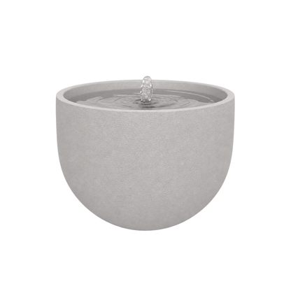 The Florastyle By Hingham Water Feature - Rustic Round is a light gray, UV-resistant polyresin fountain with a textured finish and central spout, gently bubbling water against a plain white background. Made from polyresin, durable and waterproof, yet lightweight. Suitable for indoor and outdoor spaces.
Colour: Sandstone
Price: R3625