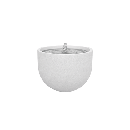 The Florastyle By Hingham Water Feature - Rustic Round is a modern, rustic centerpiece made from white stone with water gently bubbling from the center, shown against a plain white background. Made from polyresin, durable and waterproof, yet lightweight. Suitable for indoor and outdoor spaces.
Colour: Off-white
Price: R1495