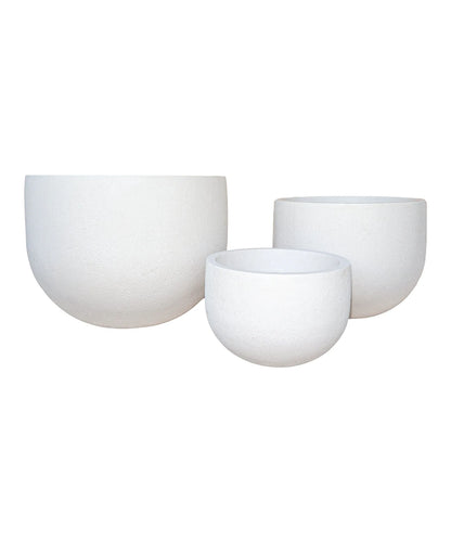 Rustic Round Japi Planter