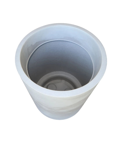 Match Cylinder Japi Planter With Saucer