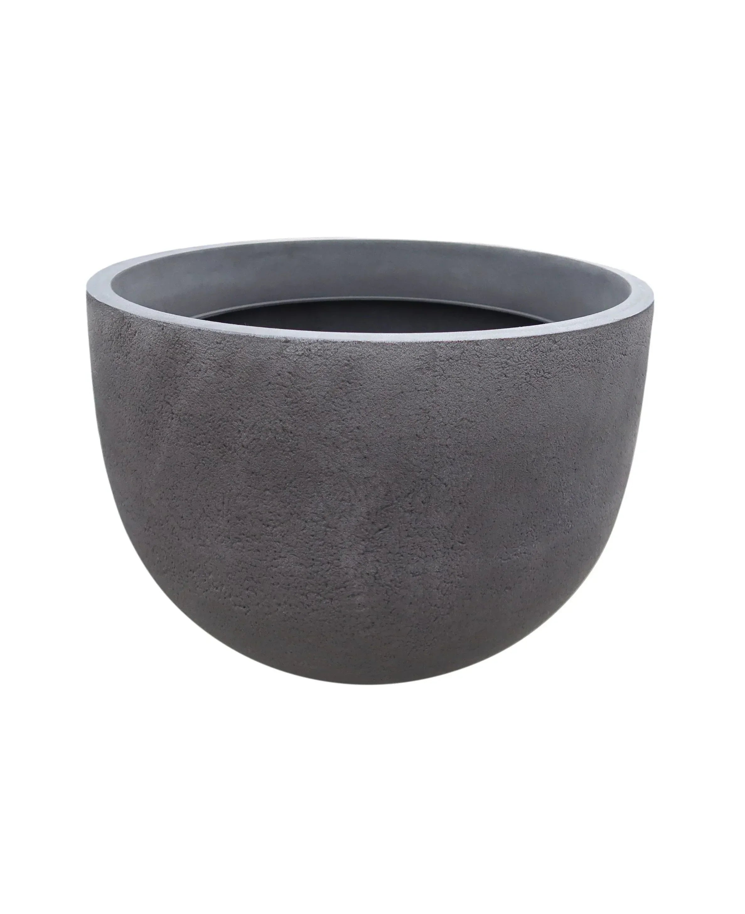 Rustic Round Japi Planter modern lightweight plant pot indoor