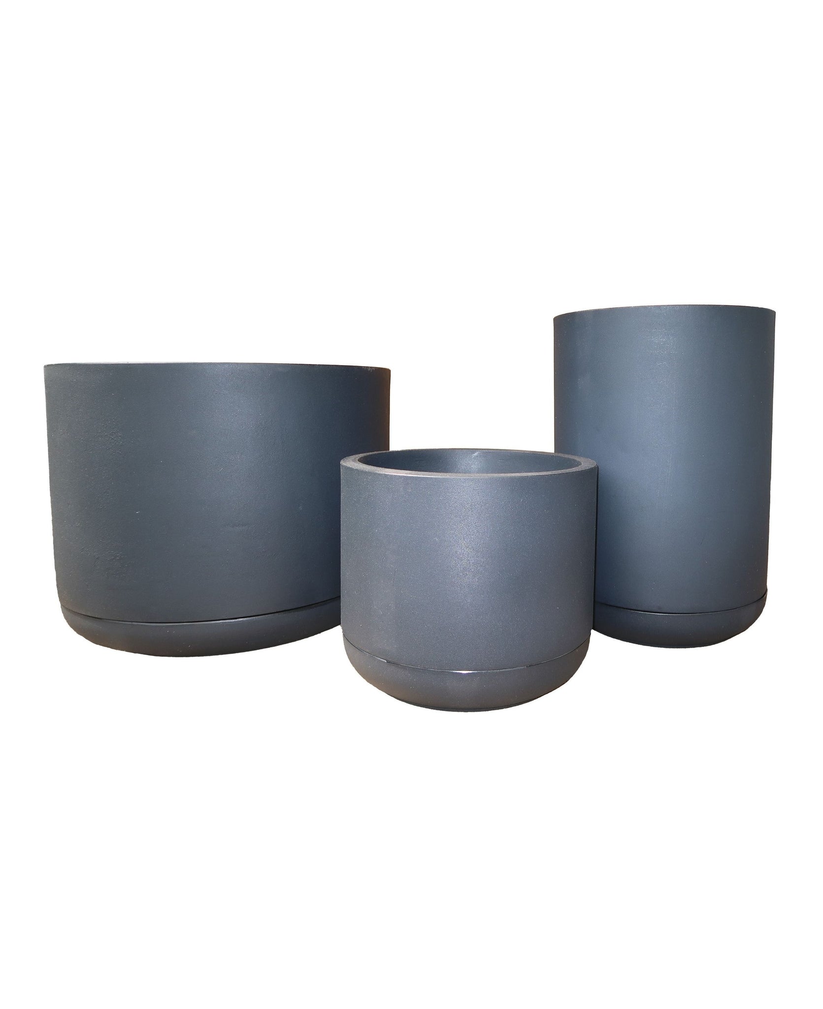 Match Cylinder Japi Planter With Saucer (click for details)