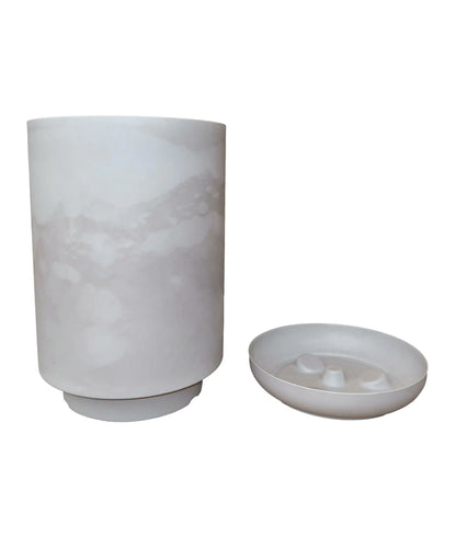 Match Cylinder Japi Planter With Saucer