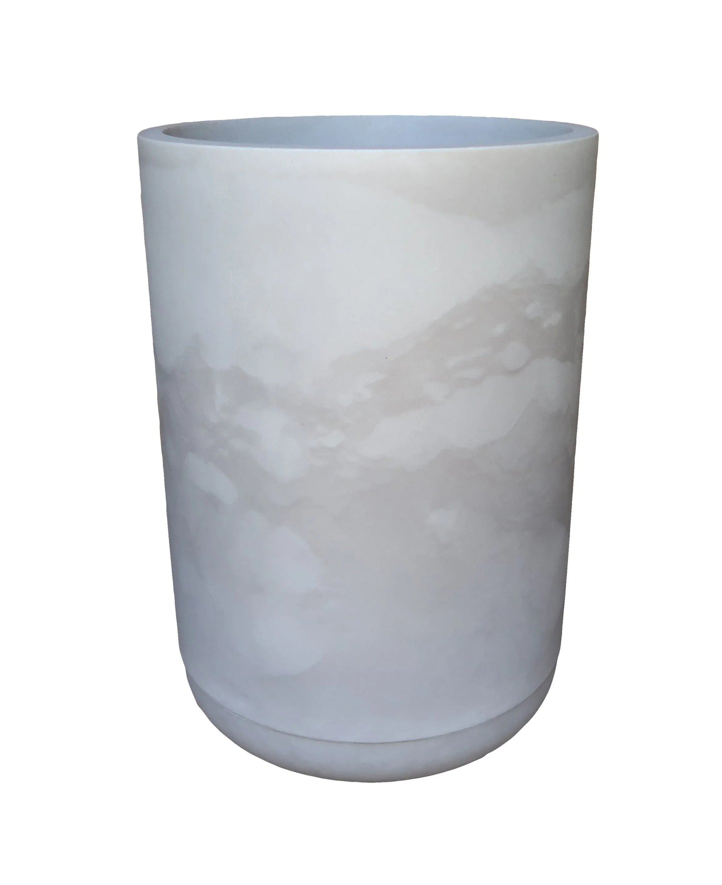 Match Cylinder Japi Planter With Saucer