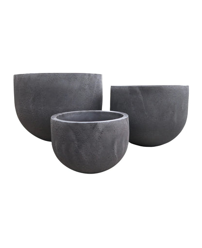 Rustic Round Japi Planter