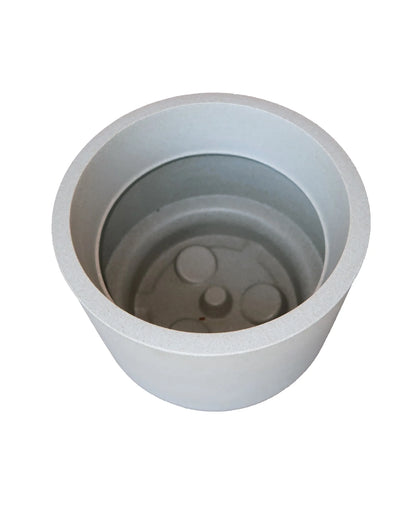 Match Cylinder Japi Planter With Saucer