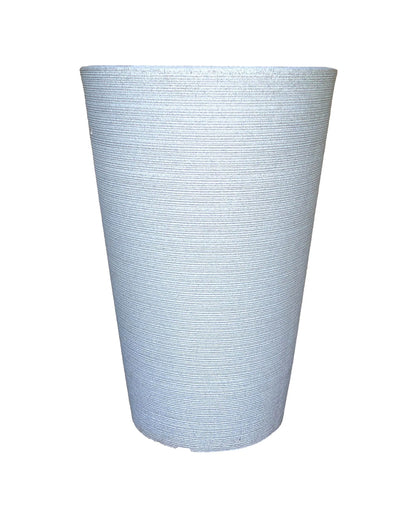 Statement Planter,  Tall Upright. Colour Granite. 