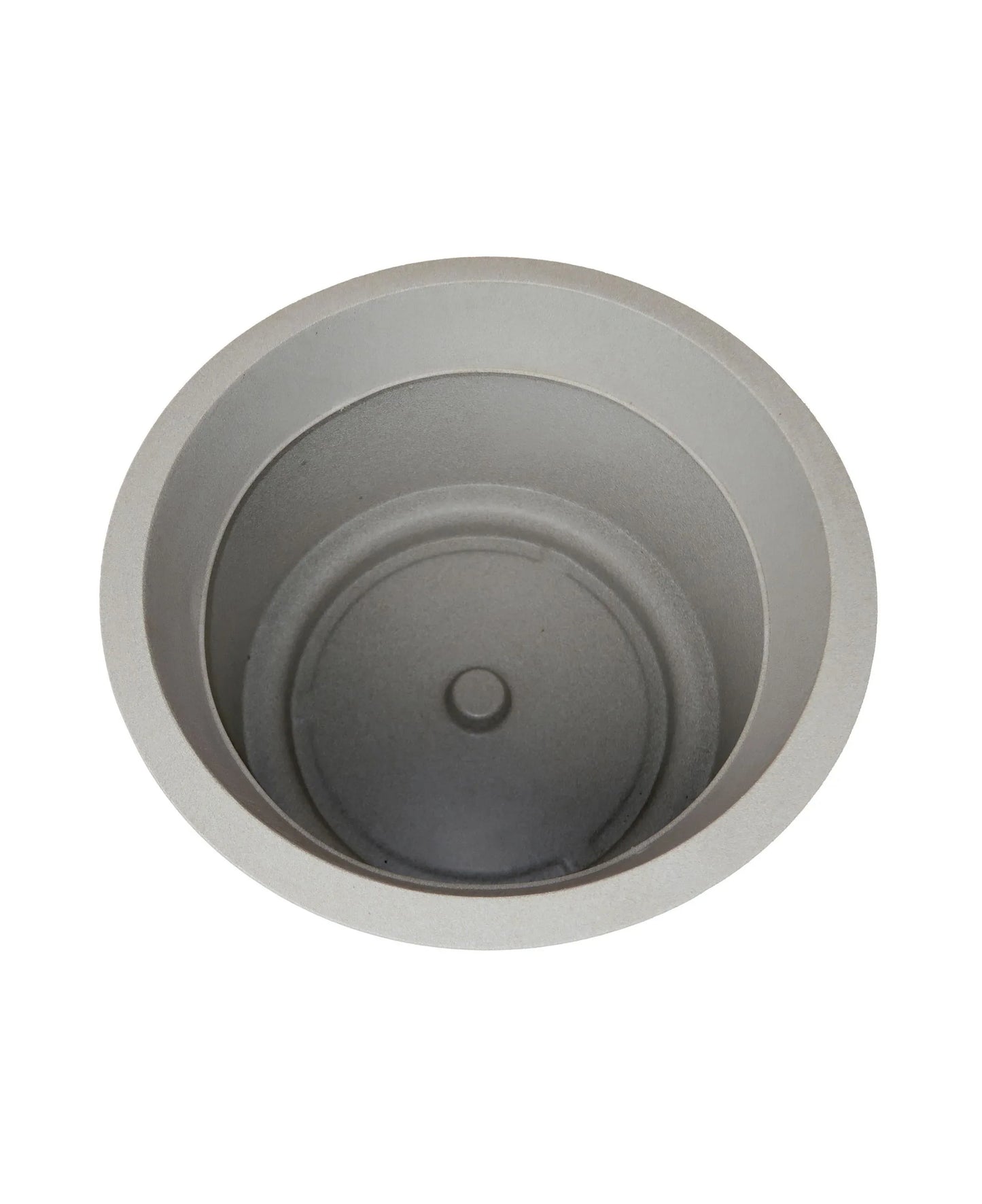 Match Cylinder Japi Planter With Saucer