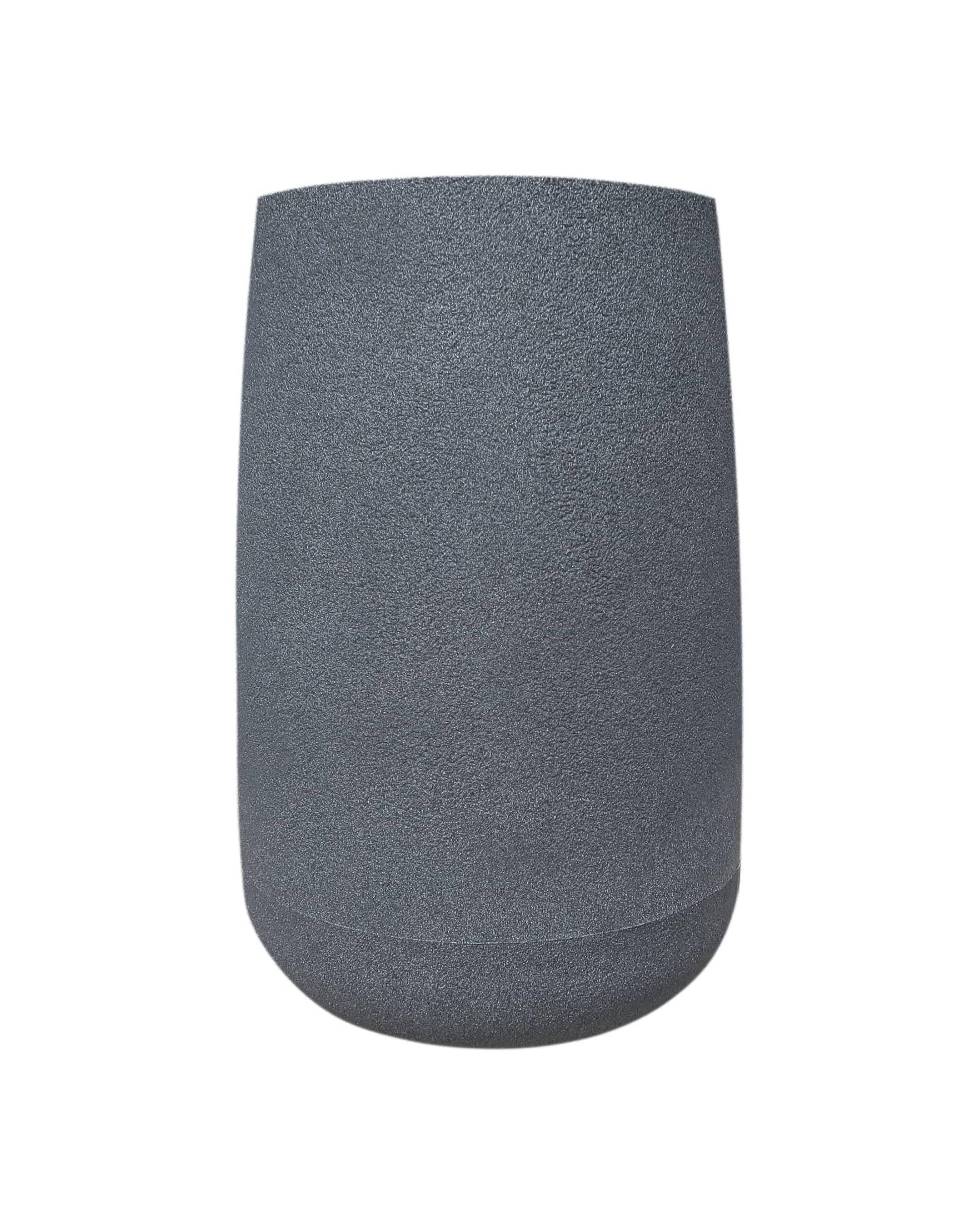 Tall Bios plant pot side view showing the beautiful shape and straight lines of the modern architectural planter.