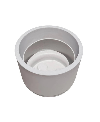 Match Cylinder Japi Planter With Saucer