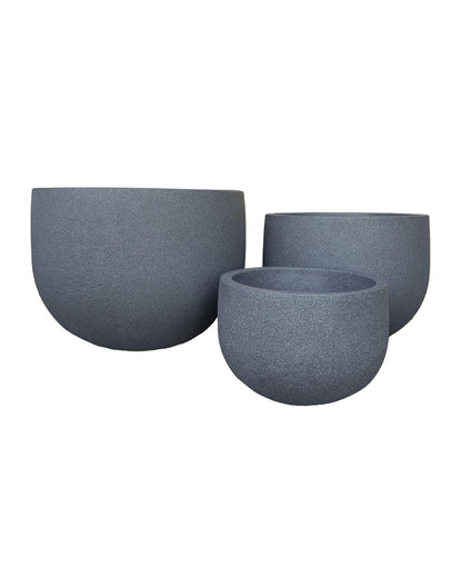 Rustic Round Japi Planter