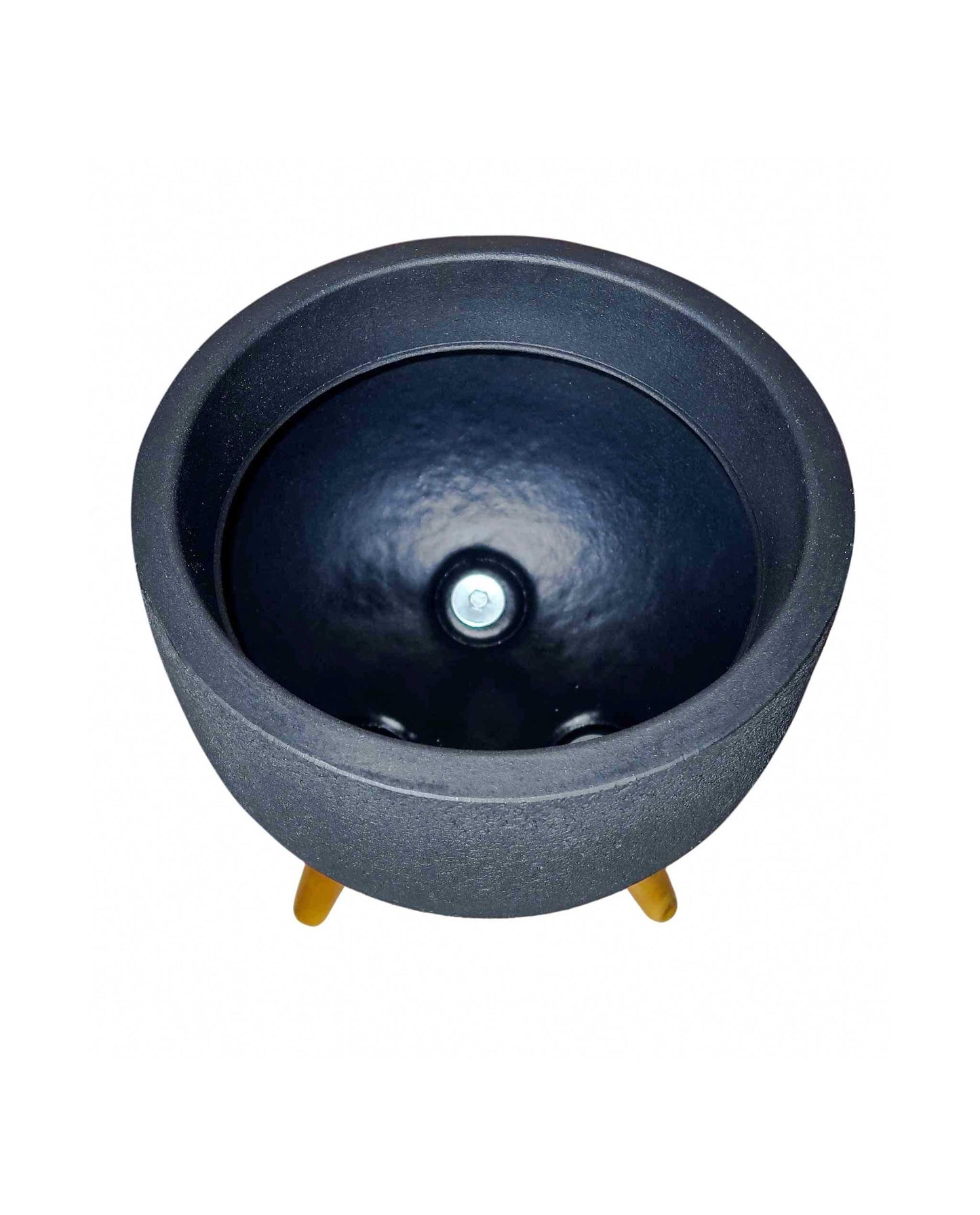 Rustic Round Japi Planter (CACHE POT) With Stand